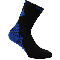 Six2 Active Socks Black Blue