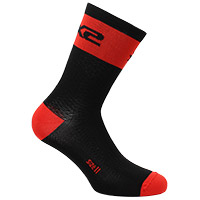 Six2 Short Logo Socks Red