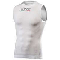 Camisa sinmangas SIX2 SMX 4SEASON blanca
