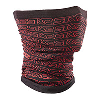 Braga de cuello Six2 Tbx V2 logo rojo