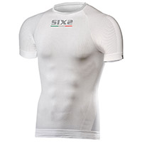 Camiseta manga corta SIX2 TS1 4SEASON blanca