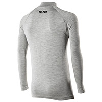 Camisa Six2 TS3 Merinos wool gris