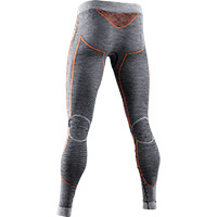 Pantalon X-bionic Merino Orange Gris
