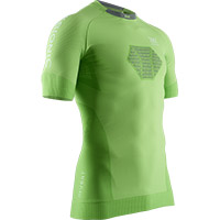 Camiseta X-Bionic Invent Run 4.0 Speed verde
