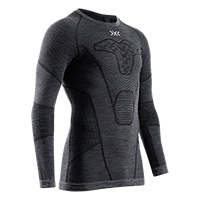 Maglia X-Bionic Symbio Merino rhino grigio