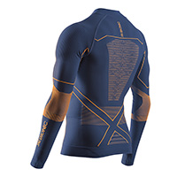 Maglia X-bionic Energy Accumulator Light 1/2 Zip Blu - img 2